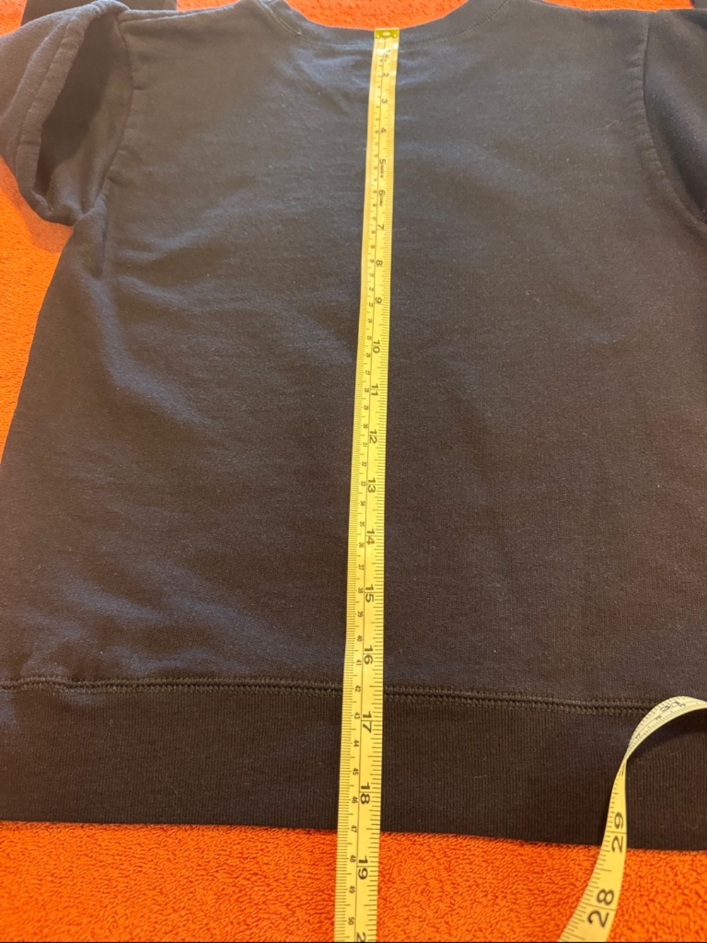 Hanes Boys Navy Football 'Gridiron' Sweatshirt - Picture 6 of 9